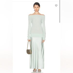 Christopher Esber Elegant Mint Green blue dress xs